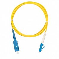 NMF-PC1S2C2-SCU-LCU-003 Патч-корд  волоконно-оптический переходн. одномод. 9/125мкм стандарта OS2 SC/UPC-LC/UPC одинарн. LSZH нг(В)-HFLTx 2мм желт. 3м NIKOMAX 