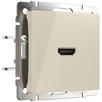 4690389155871 Розетка HDMI (слоновая кость) W1186003