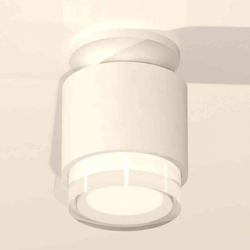 Комплект накладного светильника Ambrella light Techno Spot XS7510045 SWH/FR/CL белый песок/белый матовый/прозрачный (N7925, C7510, N7160) в г. Санкт-Петербург  фото 3