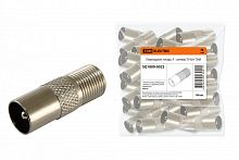 SQ1809-0022 Переходник гнездо F - штекер TV б/п TDM