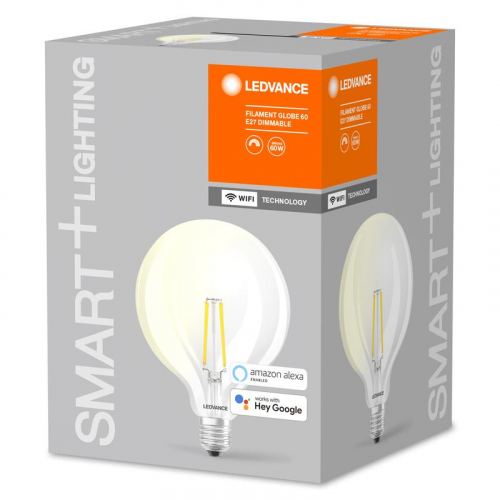Лампа светодиодная SMART+ Filament Globe Dimmable 60 5.5Вт E27 LEDVANCE 4058075528291 в г. Санкт-Петербург  фото 2
