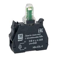 XB4-ESL-G Лампа сменная с основанием XB4 зел. 24В PROxima EKF 