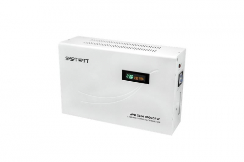 4512020310006 Стабилизатор напряжения настенный SMARTWATT AVR SLIM 10000RW 