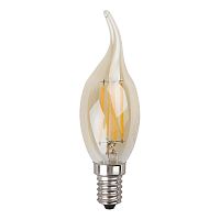 Лампа светодиодная филаментная ЭРА E14 5W 4000K золотая F-LED BXS-5W-840-E14 gold Б0047007 в г. Санкт-Петербург 