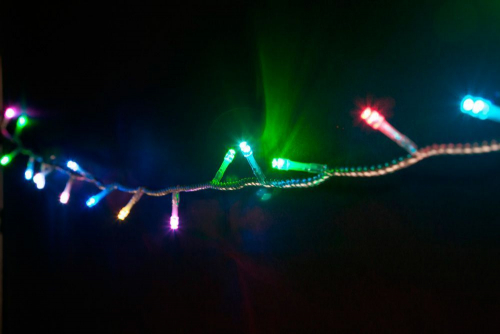Светодиодная гирлянда Feron CL06 линейная 230V разноцветная c питанием от сети 26780 в г. Санкт-Петербург  фото 2