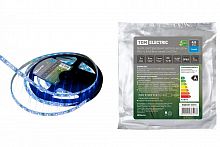 SQ0331-0313 Лента светодиодная SMD2835-60 LED/м-IP65-12 В-4.8 Вт/м-синий (5 м) TDM