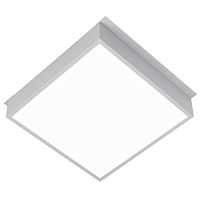 047681 Светильник светодиодный DL-GRIGLIATO-S190x190-24W Warm3000 (GR 100 deg 230) IP40 металл Arlight 