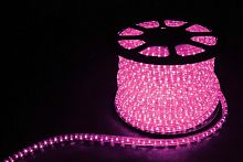 Дюралайт (световая нить) со светодиодами, 2W 100м 230V 36LED/м 13мм, розовый, LED-R2W 26335 в г. Санкт-Петербург 