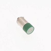 LED220Y Светодиод 220В под патрон Ва9S  зел. EMAS 