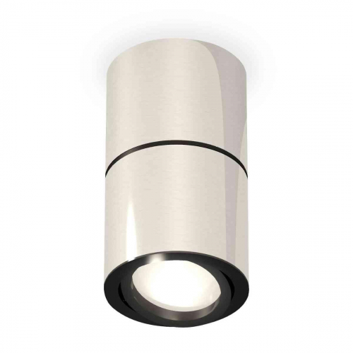 Комплект накладного светильника Ambrella light Techno Spot XS7405040 PSL/PBK серебро полированное/черный полированный (C7405, A2071, C7405, N7002) в г. Санкт-Петербург 