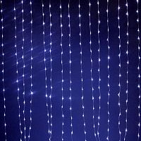 Гирлянда "Занавес-водопад" LDCL300C-B 300 син. светодиодов 1.5х2.2м внутр. SHLights 4690601043627 в г. Санкт-Петербург 