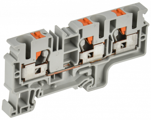Колодка клеммная CP-MC 3 вывода 10мм2 серая IEK в г. Санкт-Петербург 