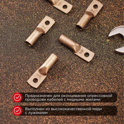 07-5312 Наконечник ТМЛ 25-6-8 Rexant  фото 2