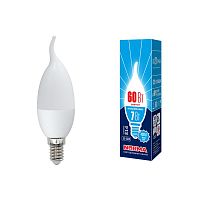 UL-00003801 Лампа светодиодная LED-CW37-7W/WW/E14/FR/NR Norma 7Вт матовая E14 (упак. картон) Volpe 