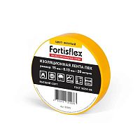 90805 Изолента ПВХ 15х0.13х20 желт. Fortisflex 