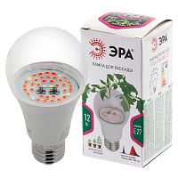 Лампа светодиодная для растений ЭРА E27 12W 1310K прозрачная Fito-12W-RB-E27 Б0050601 в г. Санкт-Петербург 