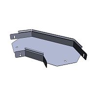g9050400-FL Угол для лотка горизонт. 90град. 50х400 плоский EKF 