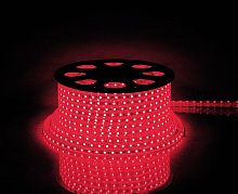 Cветодиодная LED лента Feron LS707, 60SMD(5050)/м 14.4Вт/м  50м IP65 220V красный 26245 в г. Санкт-Петербург 