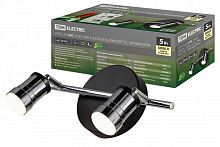 SQ0358-0229 Спот LED СНС 2х5Вт, 3000 K, 230 В, 50 Гц, IP44, Костус, черный/хром TDM