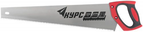Ножовка по дереву универсальная, шаг 6.0 мм, пластиковая прорезиненная ручка 500 мм в г. Санкт-Петербург 