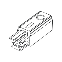 4909001160 Заглушка End feed TF left black СТ 