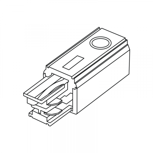 4909001160 Заглушка End feed TF left black СТ 