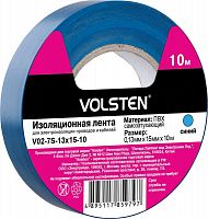10288 Изолента V02-7S-13х15-10 0.13х15мм (рул.10м) син. Volsten 