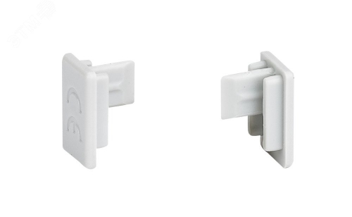 City9 Set Заглушки боковые для шин гребенчатых 2P Systeme Electric C9XPE210
