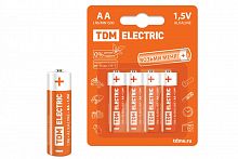 SQ1702-0003 Элементы питания LR6 AA Alkaline 1.5V BP-4 TDM