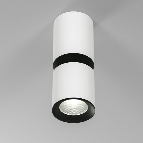 Потолочный светодиодный светильник Elektrostandard Kayo 25048/LED 12W 4000К белый/чёрный a064728 в г. Санкт-Петербург 