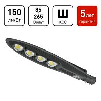 Б0043670 Светильник светодиодный SPP-5-200-5K-W 200Вт 5000К IP65 30000лм ДКУ уличный консольный Эра 