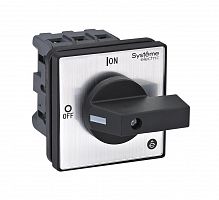 MSD32320B Выключатель-разъединитель 3п 32А IP20 с черн. рукоят. на дверцу 4 винтами SE 