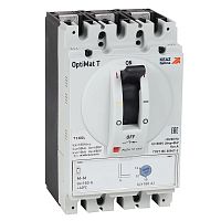 355837 Выключатель автоматический для защиты двигателя 3п 80А OptiMat T125L M-M КЭАЗ 