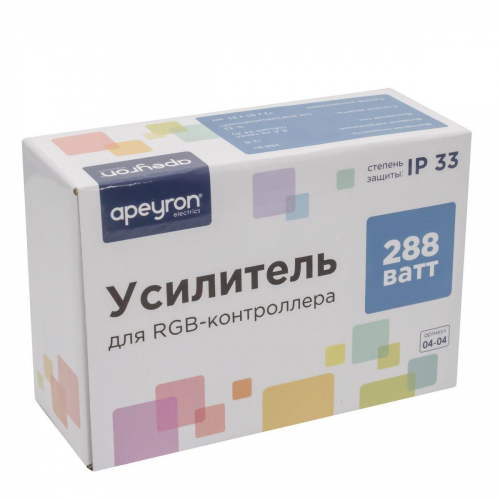 Усилитель RGB Apeyron 12/24V 04-04(288) в г. Санкт-Петербург  фото 4