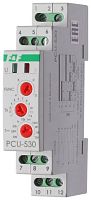 EA02.001.025 Реле многофункциональное PCU-530 (1 модуль; монтаж на DIN-рейке 100-264В AC/DC 3х8А 3NO/NC IP20) F&F 