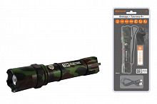 SQ0350-0053 Фонарь"Тактика 4", аккум.,1 LED 5 Вт CREE, 170 лм, алюм., фокус., 1х18650, TDM