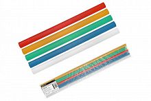 SQ0548-1607 Трубки термоусаживаемые, клеевые, набор 5 цветов по 2 шт. ТТкНГ(3:1)-9.5/3.0 TDM