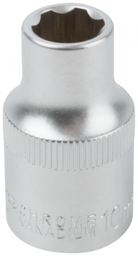 62040 Головка шестигранная CrV 1/2дюйм 10мм FIT  фото 2