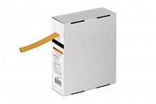 SQ0518-0424 Термоусаживаемая трубка ТУТнг 10/5 желтая в коробке (10 м/упак) TDM