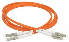FPC50-LCU-LCU-C2L-1M Патч-корд оптический коммутационный соединительный для многомодового кабеля (MM); 50/125 (OM2); LC/UPC-LC/UPC; двойн. исполнения (Duplex); LSZH (дл.1м) ITK 