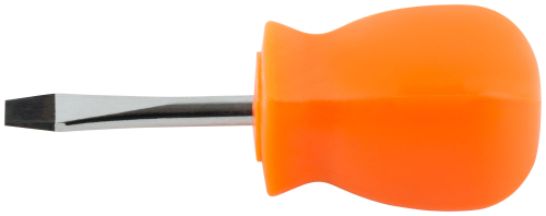 Отвертка "Эконом", CrV сталь, пластиковая оранжевая ручка  5х38 мм SL в г. Санкт-Петербург  фото 4