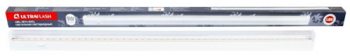 14076 Светильник светодиодный LWL-2014-04CL 9Вт фито бел. Ultraflash 