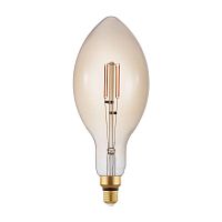 Лампа светодиодная диммируемая филаментная Eglo E27 4W 2200K янтарная 12591 в г. Санкт-Петербург 
