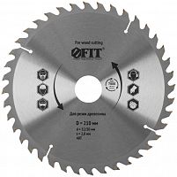 37753 Диск пильный для циркулярных пил по дереву 210х32/30х40T FIT 
