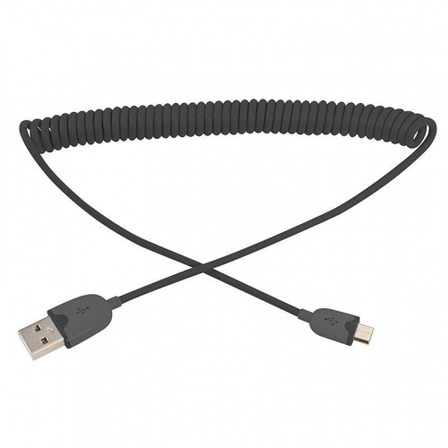 Кабель USB универсальный microUSB шнур витой 1м черн. Rexant 18-4300 в г. Санкт-Петербург 