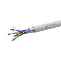 01-1032-1 Кабель витая пара F/UTP кат.5E 4х2х24AWG solid Cu LSZH нг(А)-HF In. Premium 305м (м) SUPRLAN 