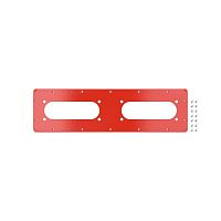 R5FPST03-RAL3020 Фланец для монтажа кабельного ввода FL21 для корпусов ST тип 5 543х153мм красн. RAL3020 DKC 