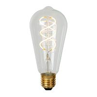 Лампа светодиодная диммируемая Lucide E27 4.9W 2700K прозрачная 49034/05/60 в г. Санкт-Петербург 