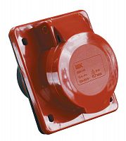PSR42-016-4 Розетка встраиваемая 16А 3P+E 380В IP44 ССИ-414 IEK 