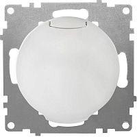2172768 Розетка 1-м СП Florence 16А IP20 с заземл. с крышкой винтов. клеммы механизм бел. (1E10501300) OneKeyElectro 